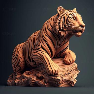 3D модель Врятуй тигра Врятуй тигра 1973 (STL)